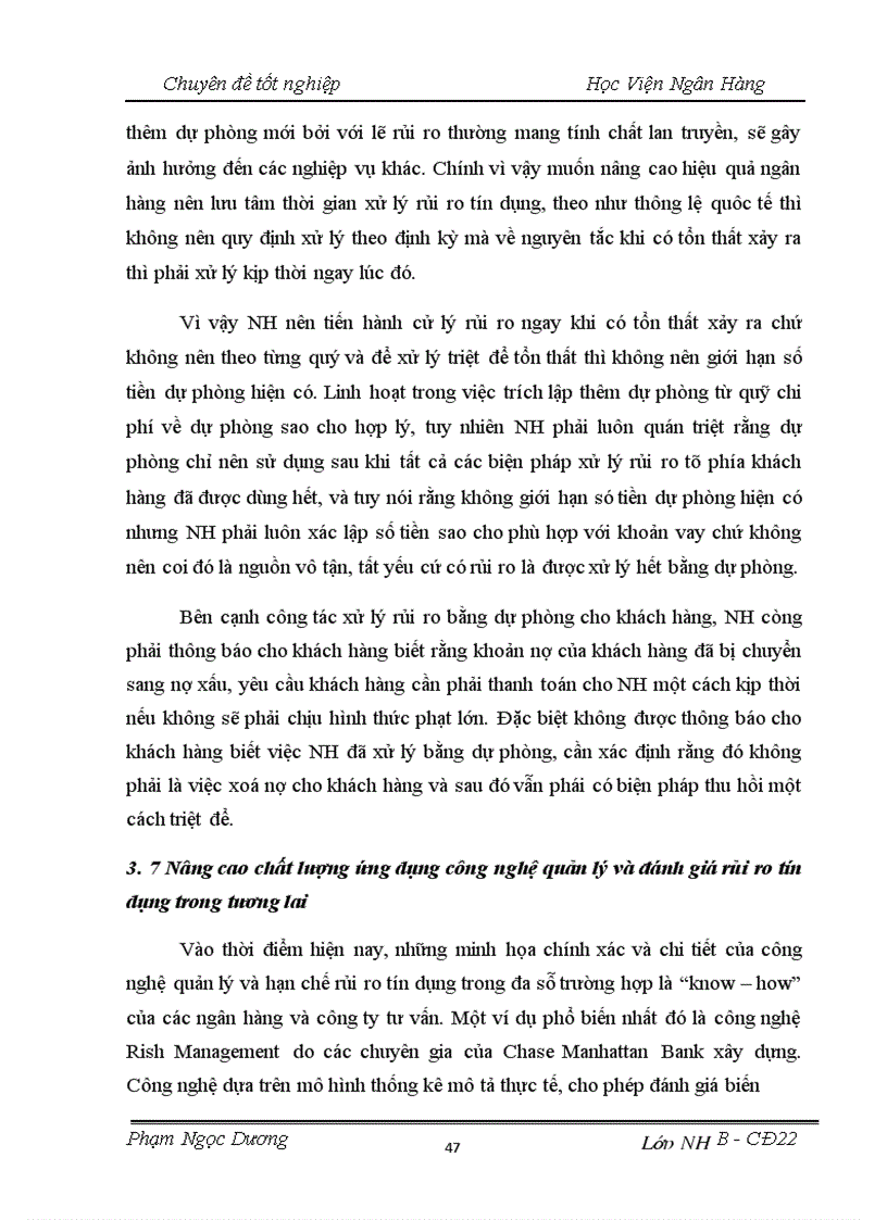 image for page Giải pháp phòng ngừa hạn chế rủi ro tín dụng trong hoạt động kinh doanh tại Ngân hàng Nông nghiệp và phát triển nông thôn Việt Nam chi nhánh Huyện Yên Mô Tỉnh Ninh Bình
