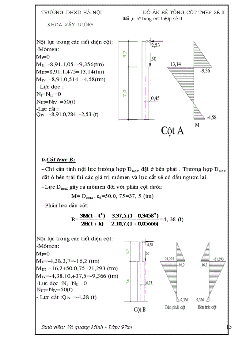 bê tông cốt thép số II