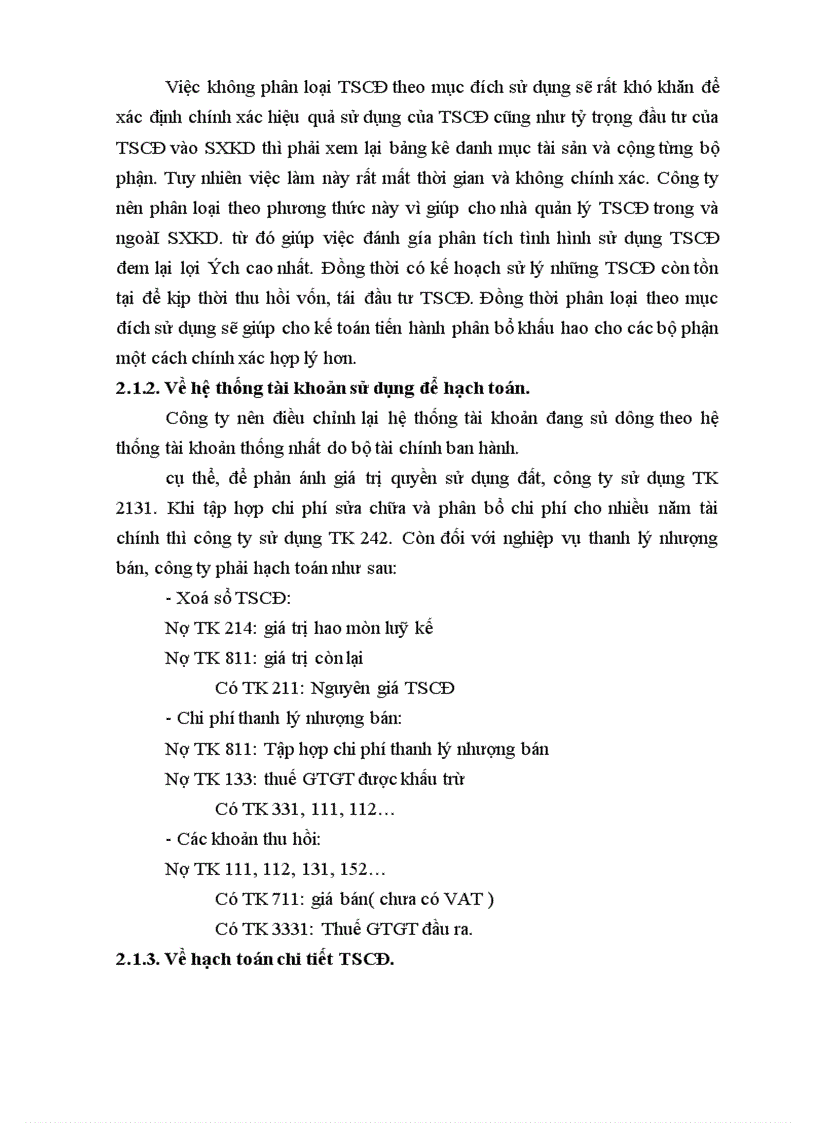 image for page Tổ chức hạch toán TSCĐ vói viêc quản lý và nâng cao hiệu quả sử dụng TSCĐ 1