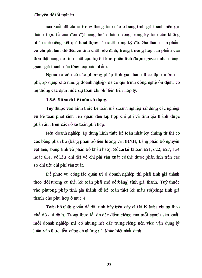 image for page Công tác kế toán tập hợp chi phí sản xuất và tính giá thành sản phẩm tại Công ty TNHH Thế Anh 1