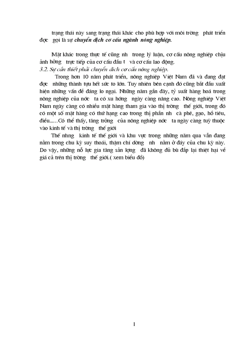 image for page Phương hướng cơ bản chuyển dịch cơ cấu nông nghiệp Việt Nam giai đoạn 2001 2010