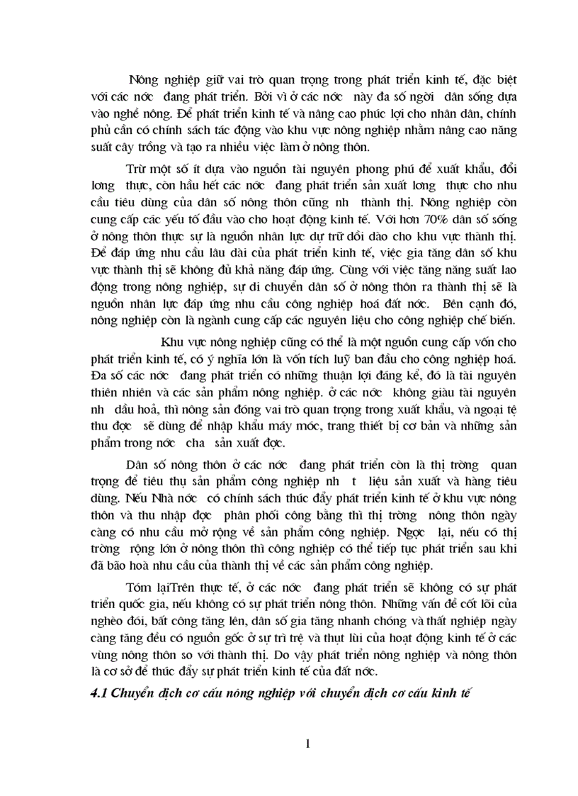 image for page Phương hướng cơ bản chuyển dịch cơ cấu nông nghiệp Việt Nam giai đoạn 2001 2010