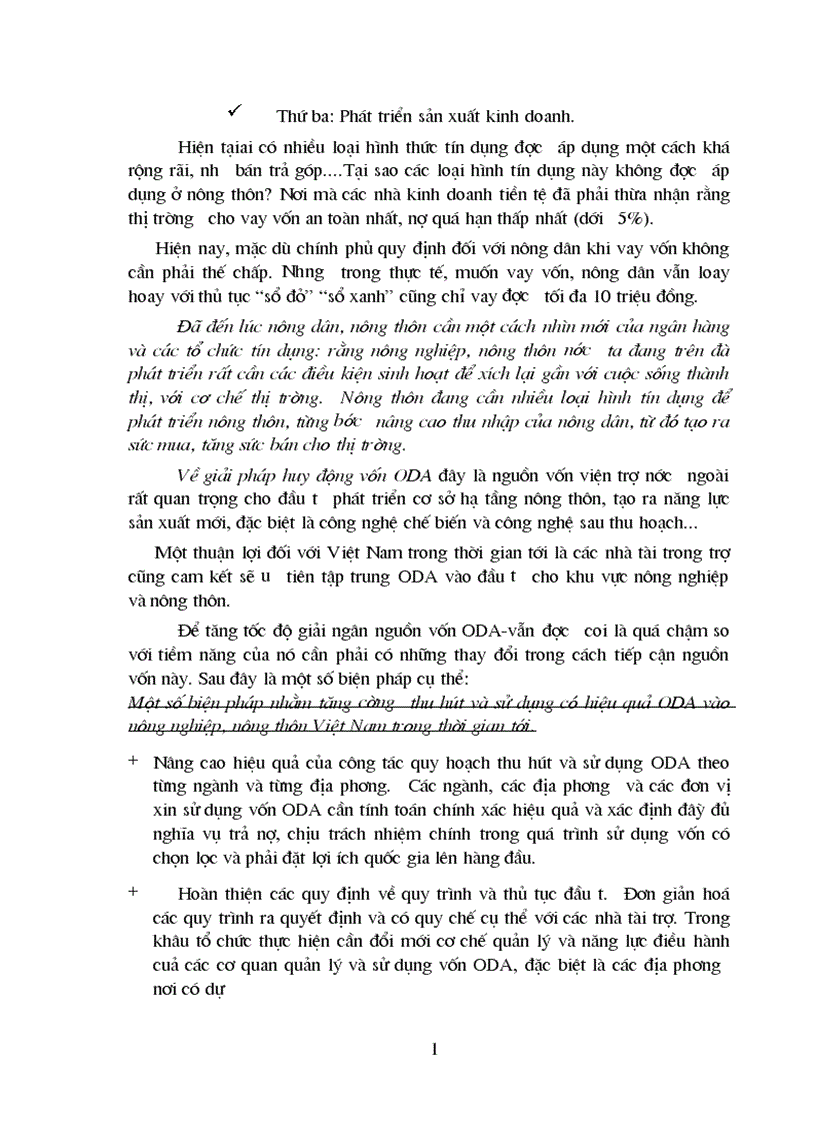 image for page Phương hướng cơ bản chuyển dịch cơ cấu nông nghiệp Việt Nam giai đoạn 2001 2010