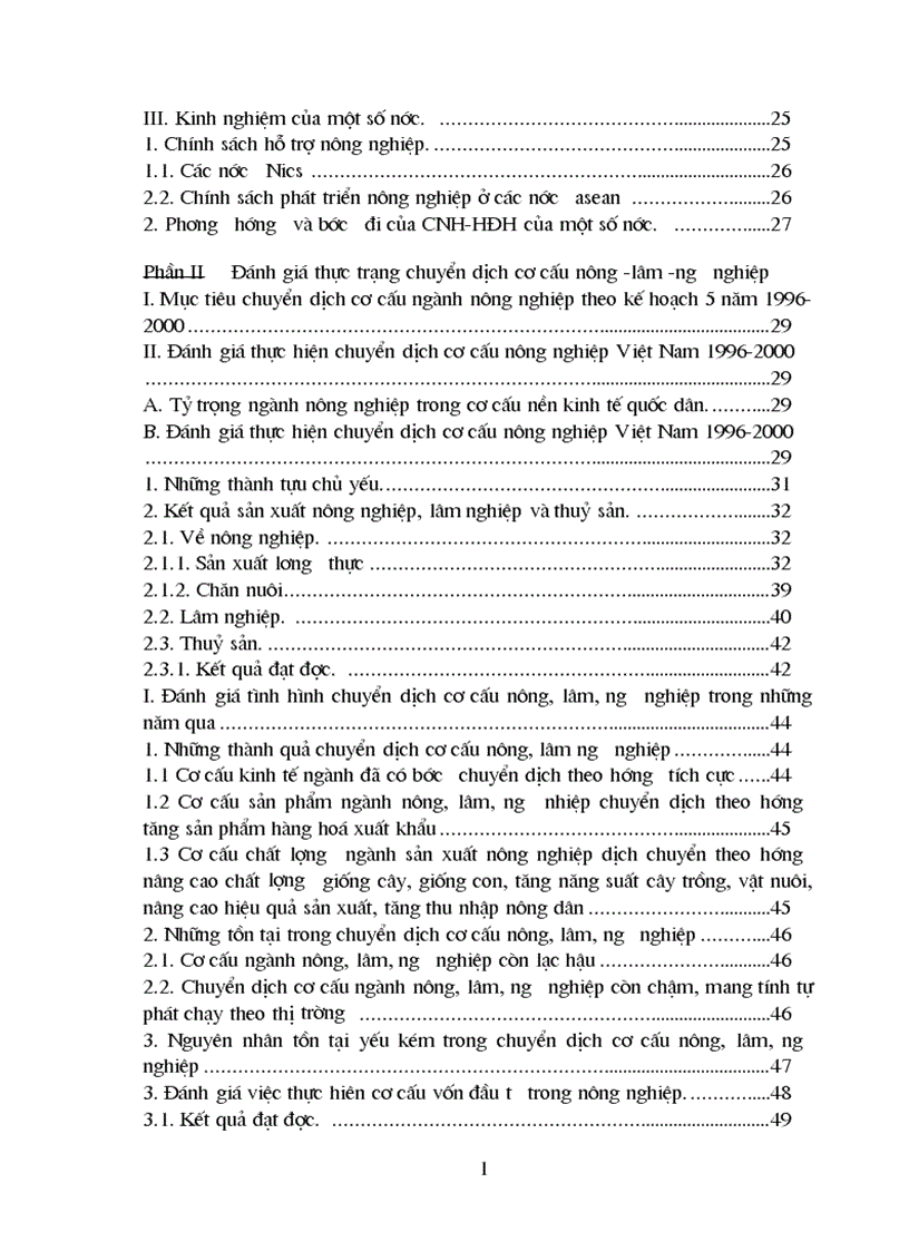 image for page Phương hướng cơ bản chuyển dịch cơ cấu nông nghiệp Việt Nam giai đoạn 2001 2010