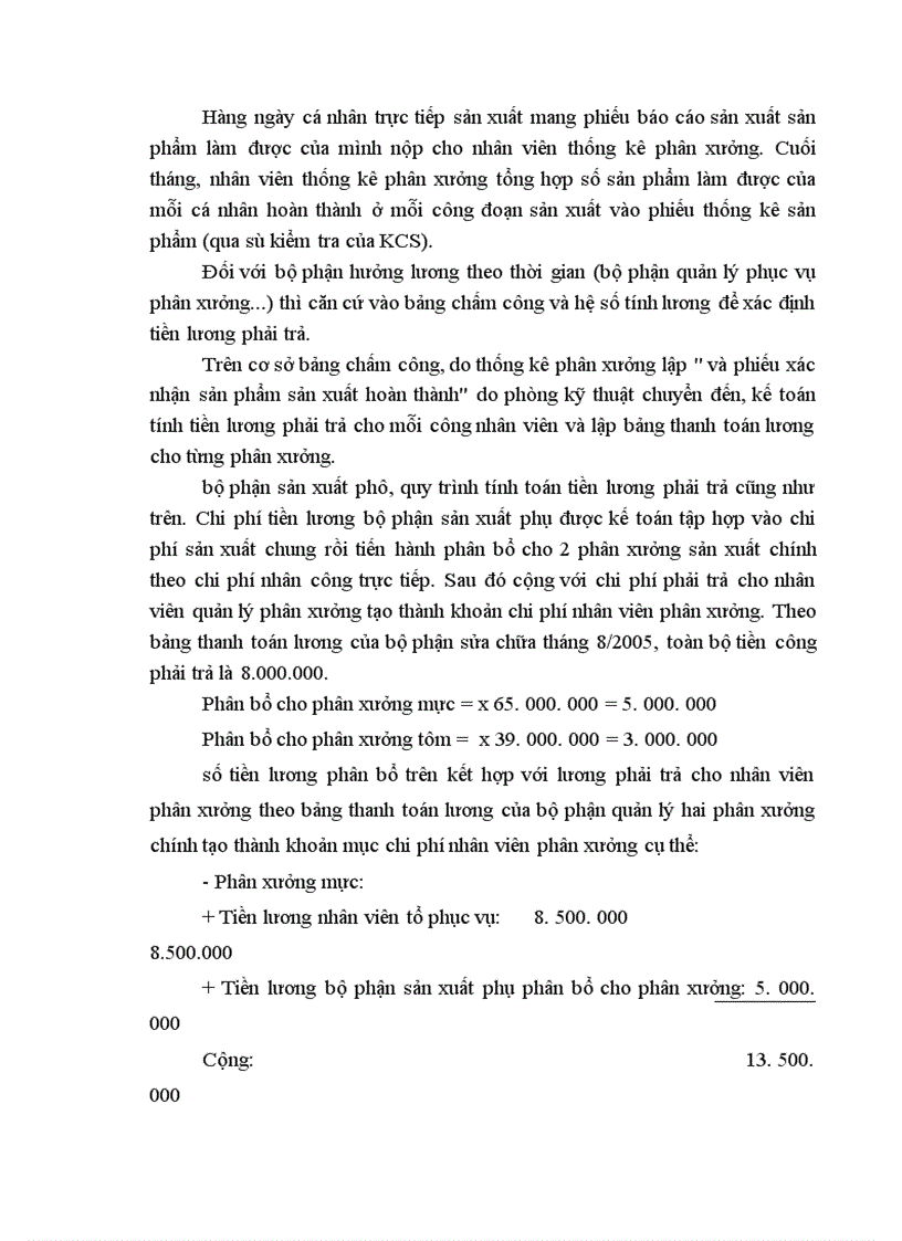 image for page Tổ chức công tác kế toán tổng hợp chi phí sản xuất và tính giá thành sản phẩm ở công ty xuất nhập khẩu thuỷ sản nam Hà Tĩnh 1