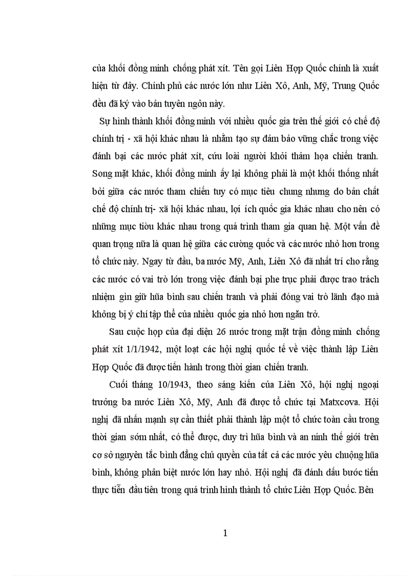 image for page Liên Hợp Quốc sau chiến tranh lạnh