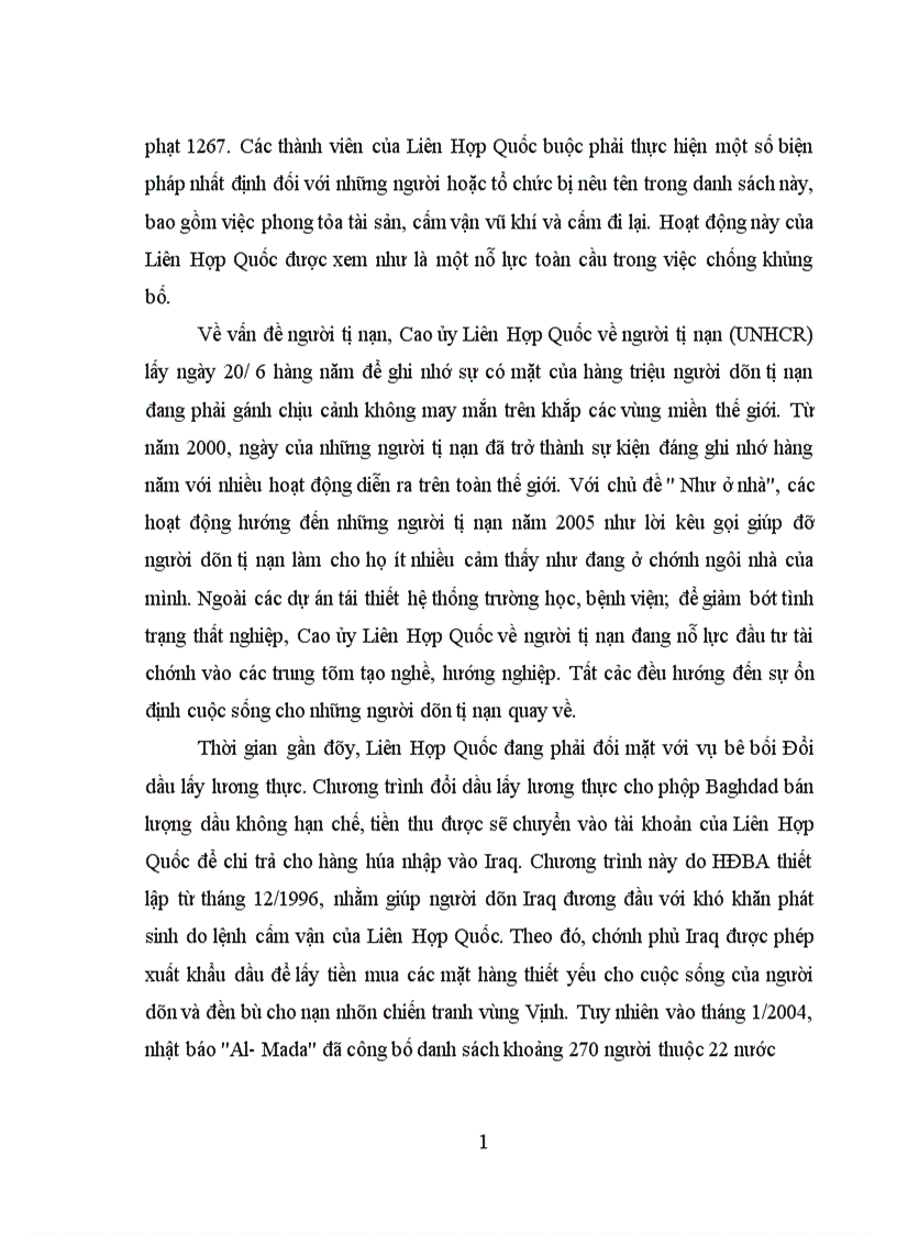 image for page Liên Hợp Quốc sau chiến tranh lạnh
