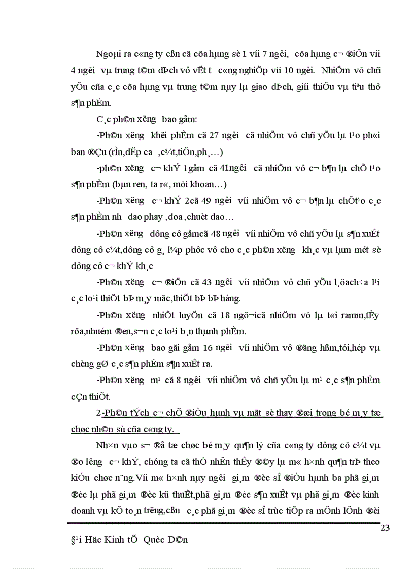 image for page Phân tích đánh giá tổng hợp về kết quả sản xuất kinh doanh của công ty