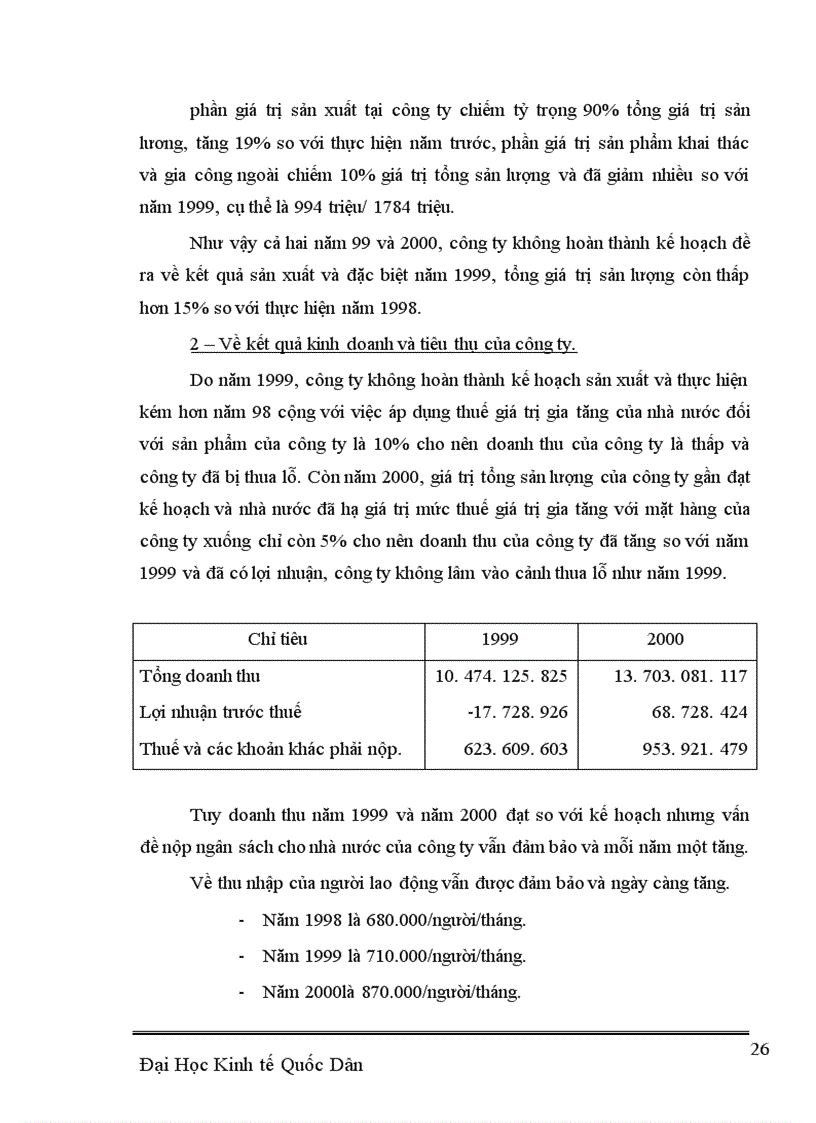 image for page Phân tích đánh giá tổng hợp về kết quả sản xuất kinh doanh của công ty
