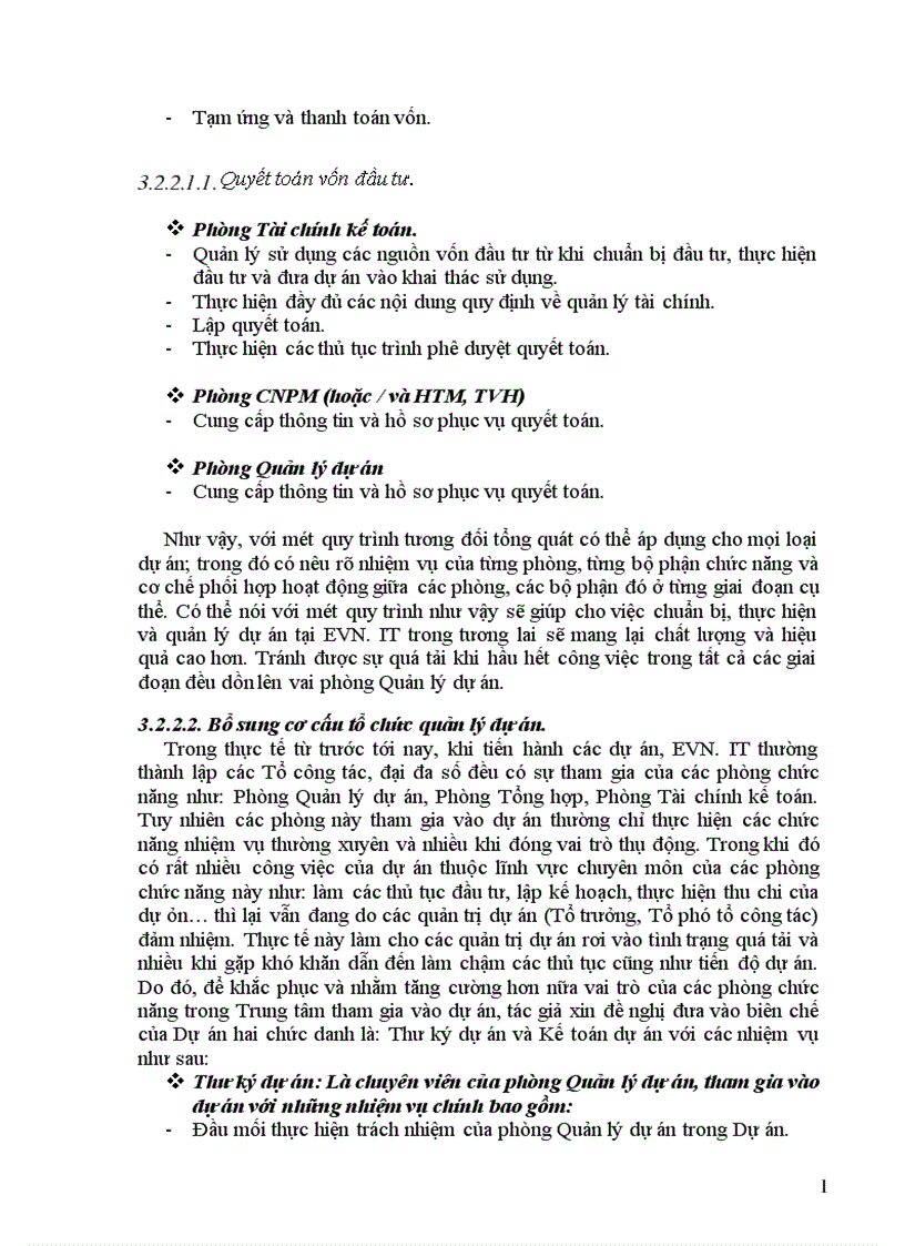 image for page Phương hướng và kiến nghị một số giải pháp nhằm hoàn thiện quy trình chuẩn bị thực hiện và quản lý dự án đầu tư tại Trung tâm Công nghệ thông tin Tổng công ty Điện lực Việt Nam 1