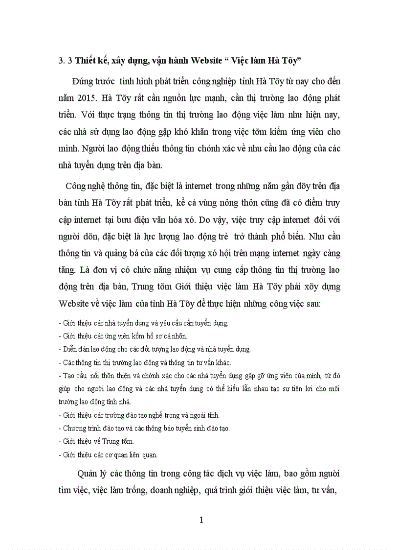 image for page Đánh giá và nâng cao năng lực của Trung tâm Giới thiệu việc làm tỉnh Hà Tây 1