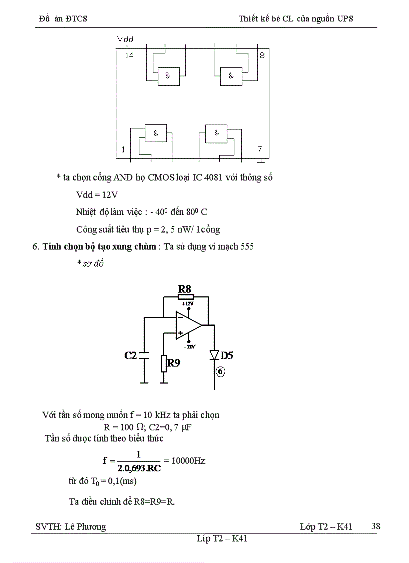 image for page Thiết kế bộ CL của nguồn UPS