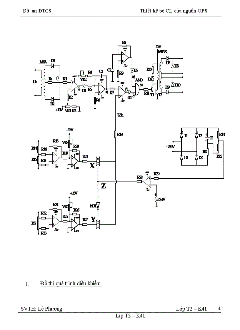 image for page Thiết kế bộ CL của nguồn UPS