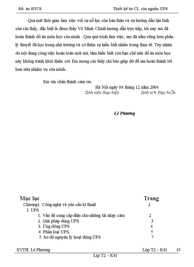 image for page Thiết kế bộ CL của nguồn UPS