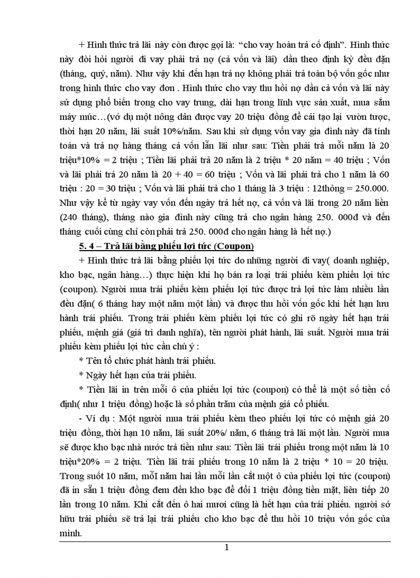 image for page Lãi suất trong thị trường tài chính Việt Nam