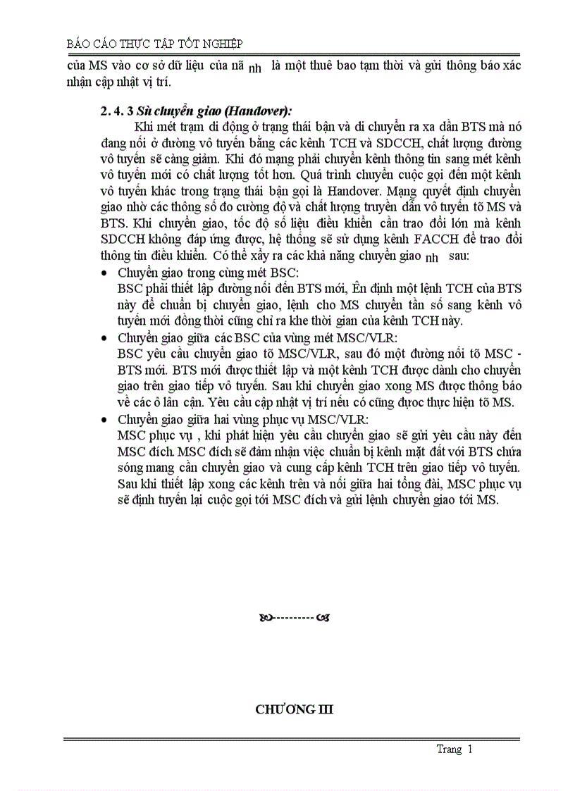 image for page Tổng quan về hệ thống thông tin di động GSM