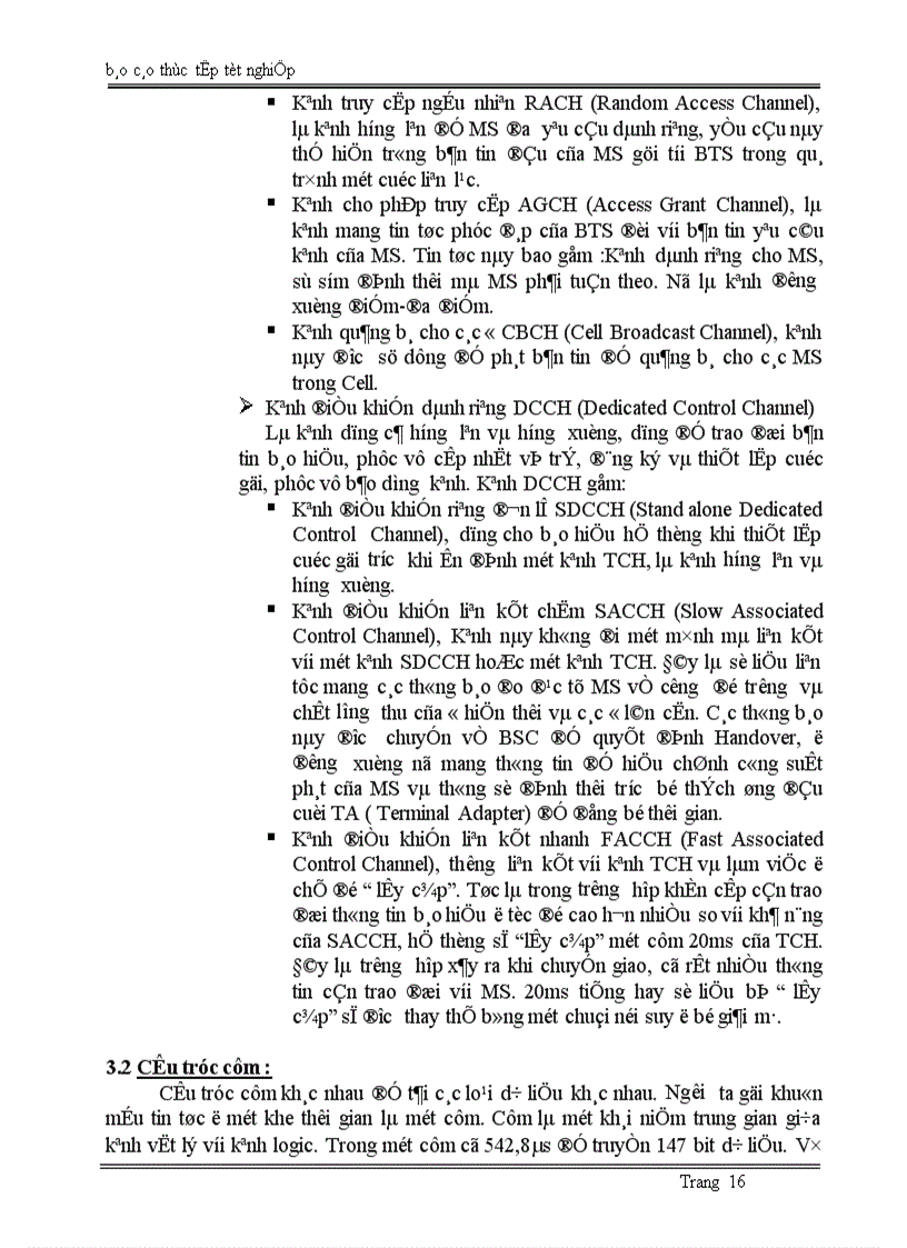image for page Tổng quan về hệ thống thông tin di động GSM