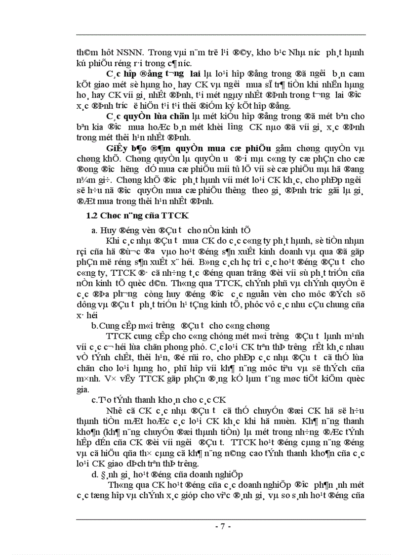 image for page Hoạt động của NHTM trong quá trình hình thành và phát triển TTCK ở Việt Nam 1