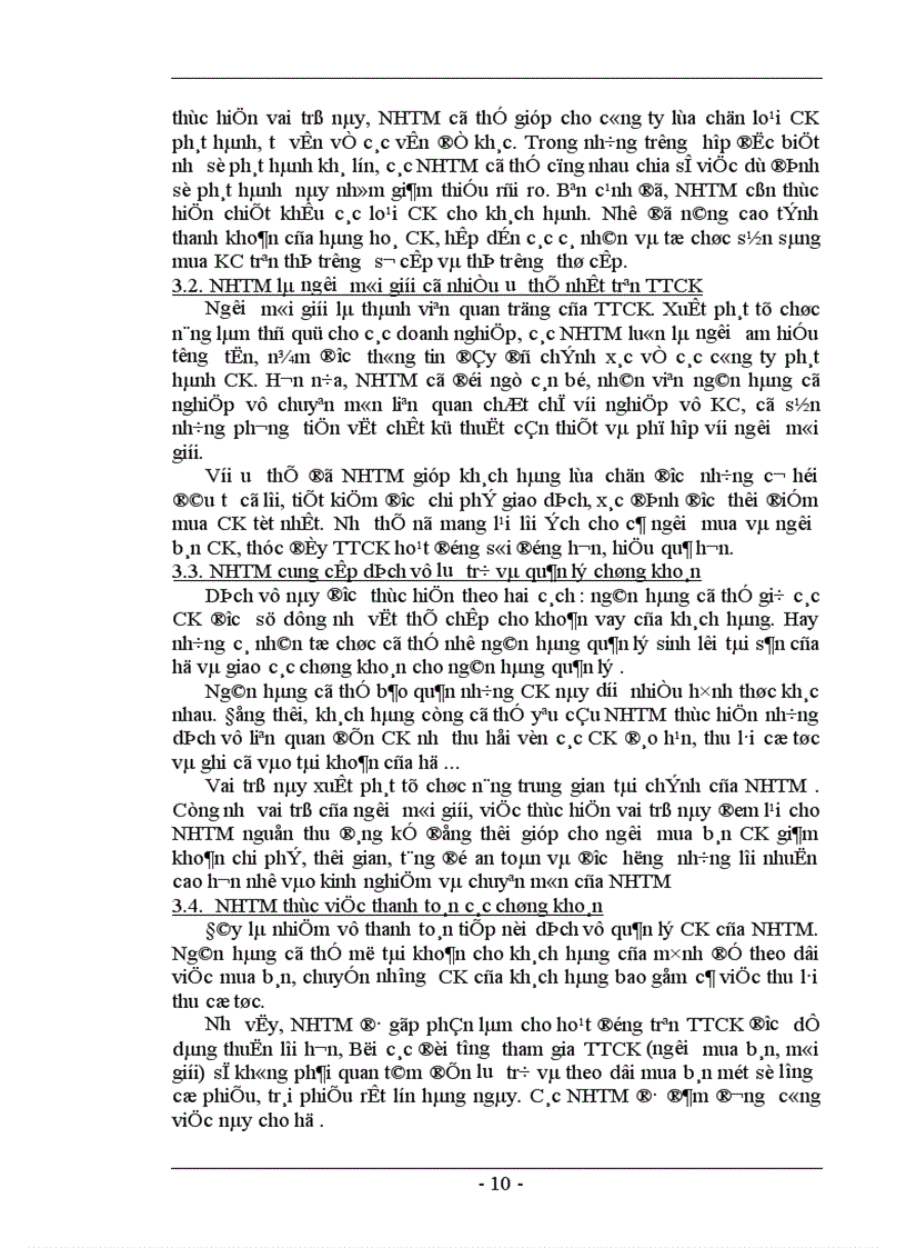 image for page Hoạt động của NHTM trong quá trình hình thành và phát triển TTCK ở Việt Nam 1