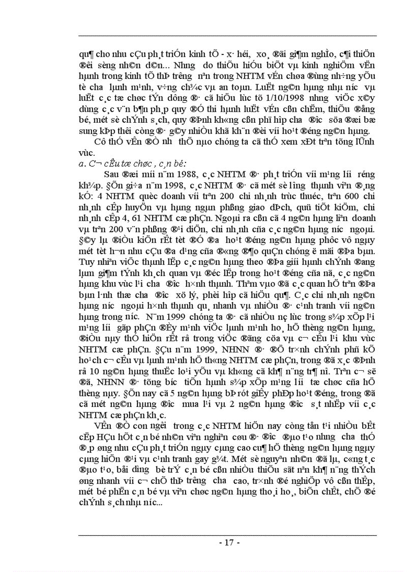 image for page Hoạt động của NHTM trong quá trình hình thành và phát triển TTCK ở Việt Nam 1