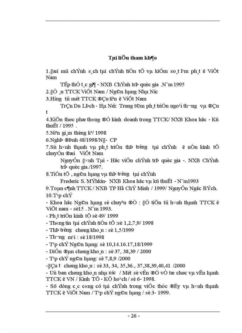 image for page Hoạt động của NHTM trong quá trình hình thành và phát triển TTCK ở Việt Nam 1