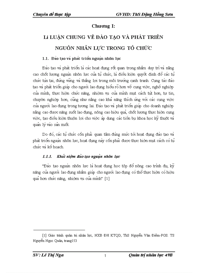 Phân ti ch thư c tra ng đa o ta o va pha t triê n nguô n nhân lư c ta i công ty Cô phâ n xi măng Bi m Sơn