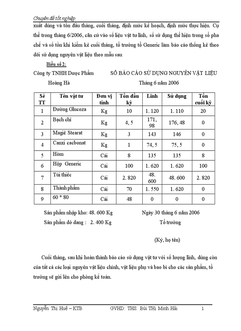image for page Hoàn Thiện kế toán tập hợp chi phí sản xuất và tính giá thành sản phẩm tại Công ty TNHH Dược Phẩm Hoàng Hà 1