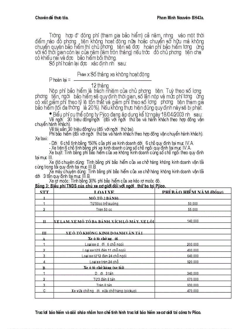 image for page Thực trạng về tình hình trục lợi bảo hiểm xe cơ giới và biện pháp hạn chế tại công ty Pjico 1