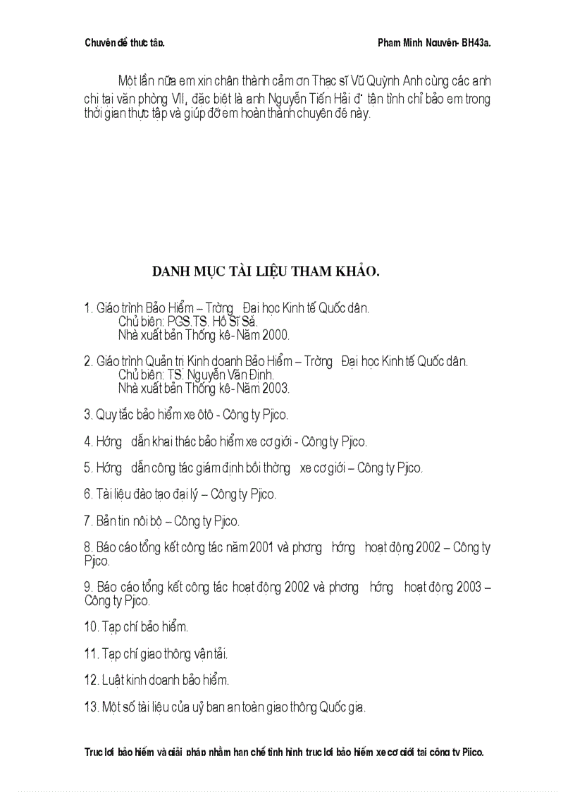 image for page Thực trạng về tình hình trục lợi bảo hiểm xe cơ giới và biện pháp hạn chế tại công ty Pjico 1