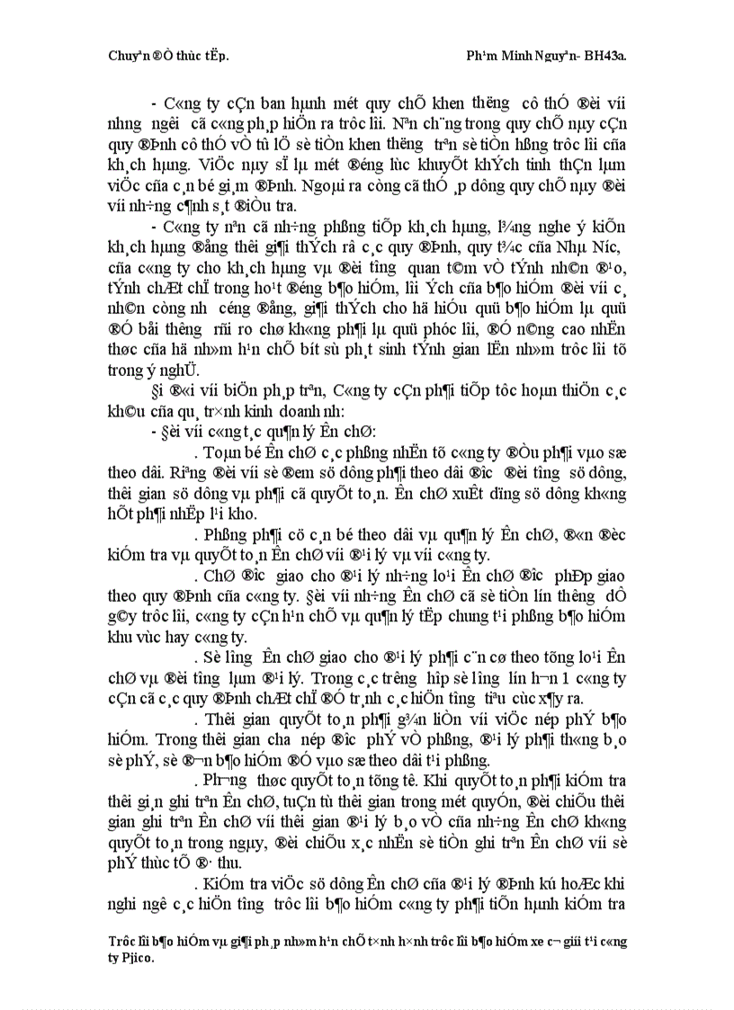 image for page Thực trạng về tình hình trục lợi bảo hiểm xe cơ giới và biện pháp hạn chế tại công ty Pjico 1