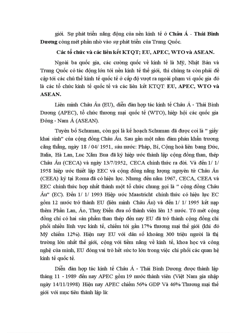 image for page Những xu hướng cơ bản chi phối chính sách kinh tế đối ngoại của mỗi quốc gia