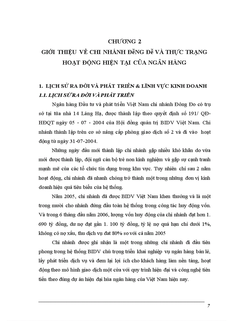image for page Báo cáo thực tập tổng hợp tại ngân hàng Đầu Tư Và Phát Triển BIDV chi nhánh Đông Đô Hà Nội