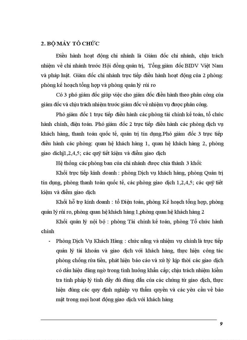 image for page Báo cáo thực tập tổng hợp tại ngân hàng Đầu Tư Và Phát Triển BIDV chi nhánh Đông Đô Hà Nội