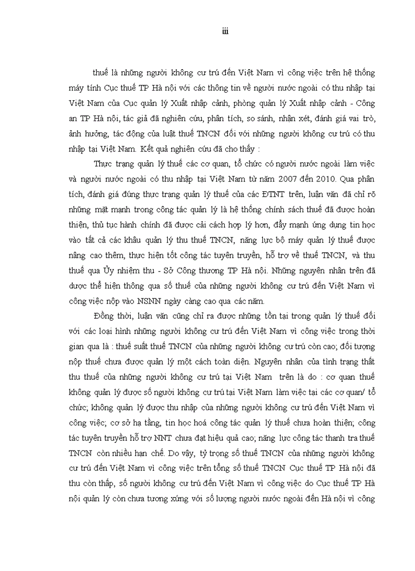 image for page Hoàn thiện công tác quản lý thuế thu nhập cá nhân của những người không cư trú tại Việt Nam