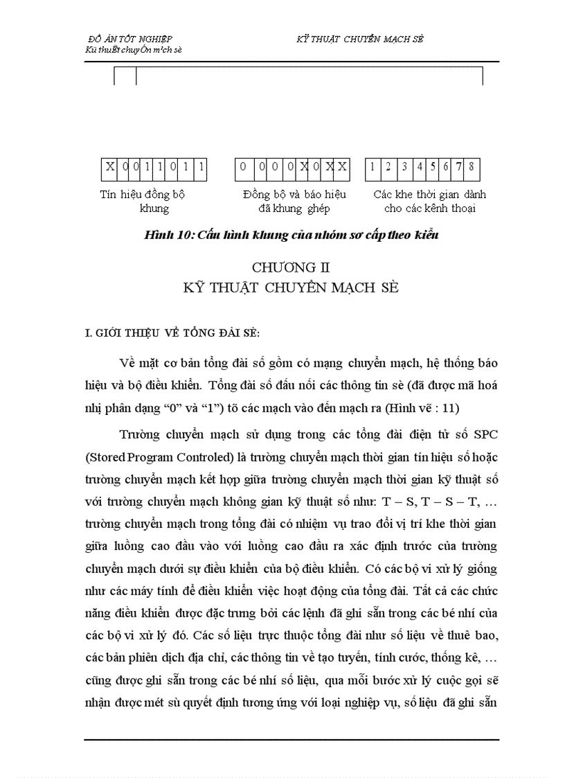 image for page Nghiên cứu tổng quan về kỹ thuật chuyển mạch trong tổng đài ALCATEL 1000 E10 1