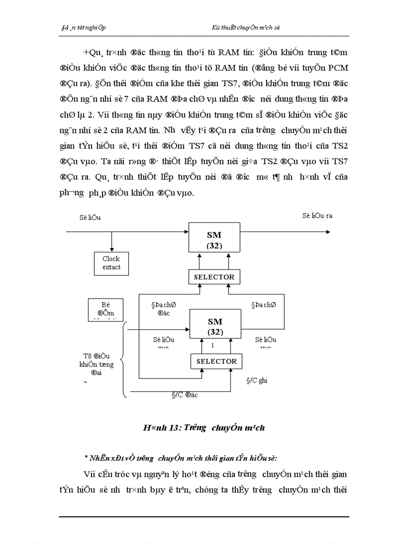 image for page Nghiên cứu tổng quan về kỹ thuật chuyển mạch trong tổng đài ALCATEL 1000 E10 1