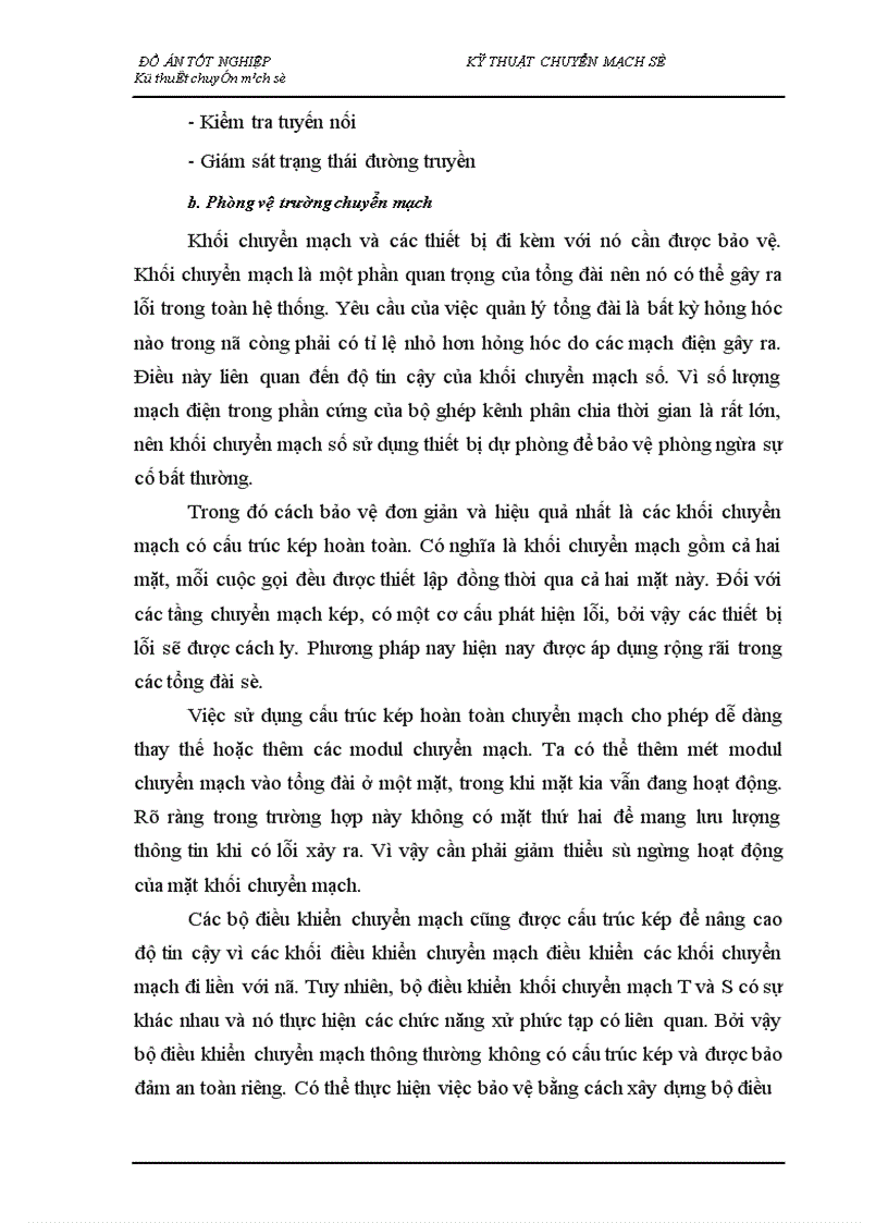 image for page Nghiên cứu tổng quan về kỹ thuật chuyển mạch trong tổng đài ALCATEL 1000 E10 1