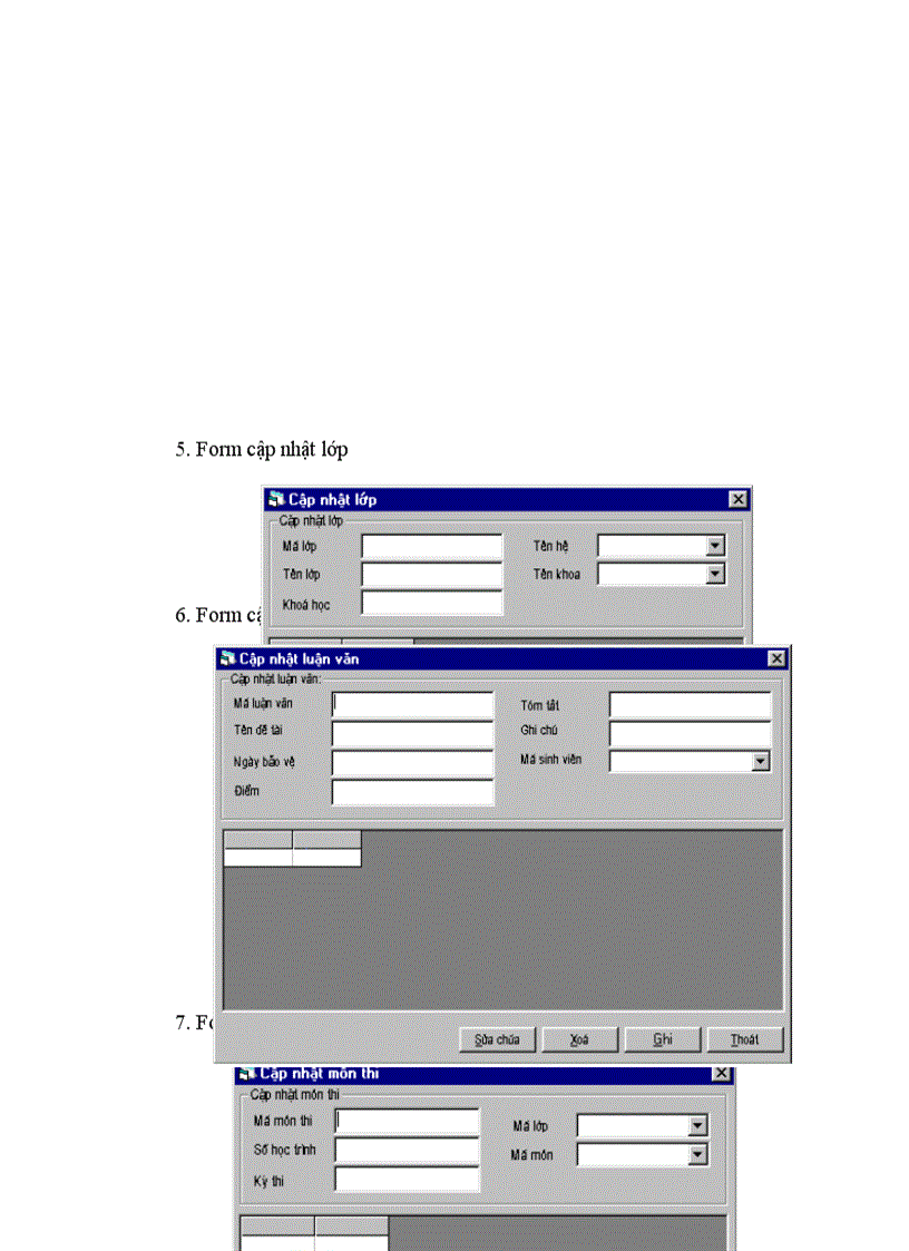 image for page Xây dựng phần mềm quản lý sin viên trong khoa