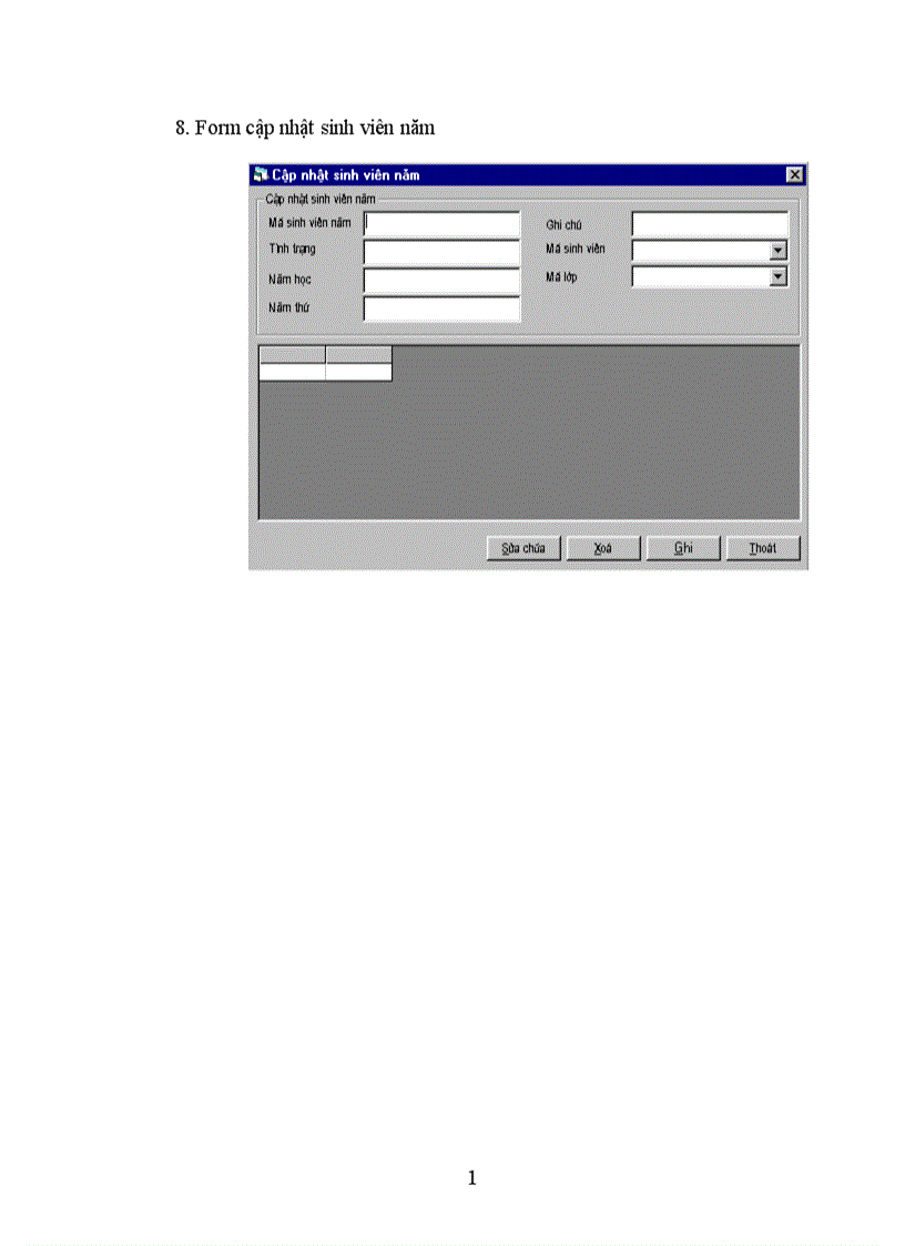 image for page Xây dựng phần mềm quản lý sin viên trong khoa