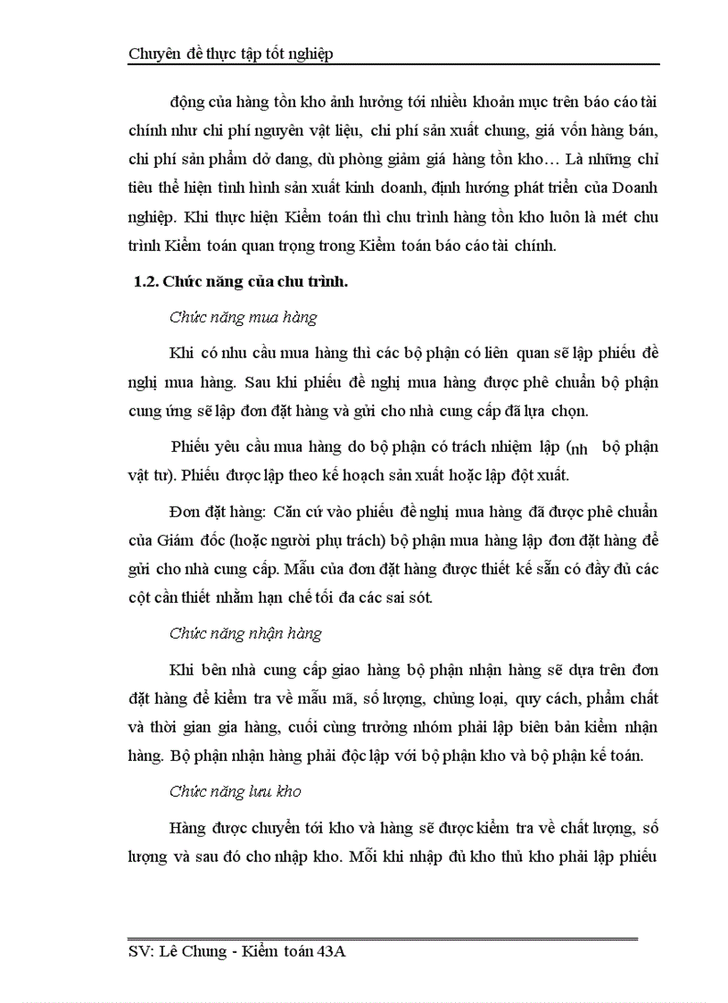 image for page Hoàn thiện Kiểm toán chu trình hàng tồn kho trong Kiểm toán báo cáo tài chính tại Công ty cổ phần Kiểm toán Tư vấn thuế 1