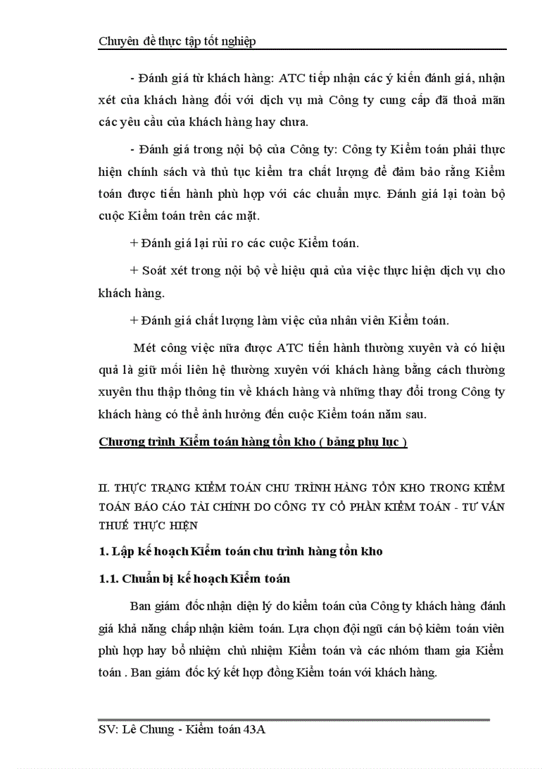 image for page Hoàn thiện Kiểm toán chu trình hàng tồn kho trong Kiểm toán báo cáo tài chính tại Công ty cổ phần Kiểm toán Tư vấn thuế 1