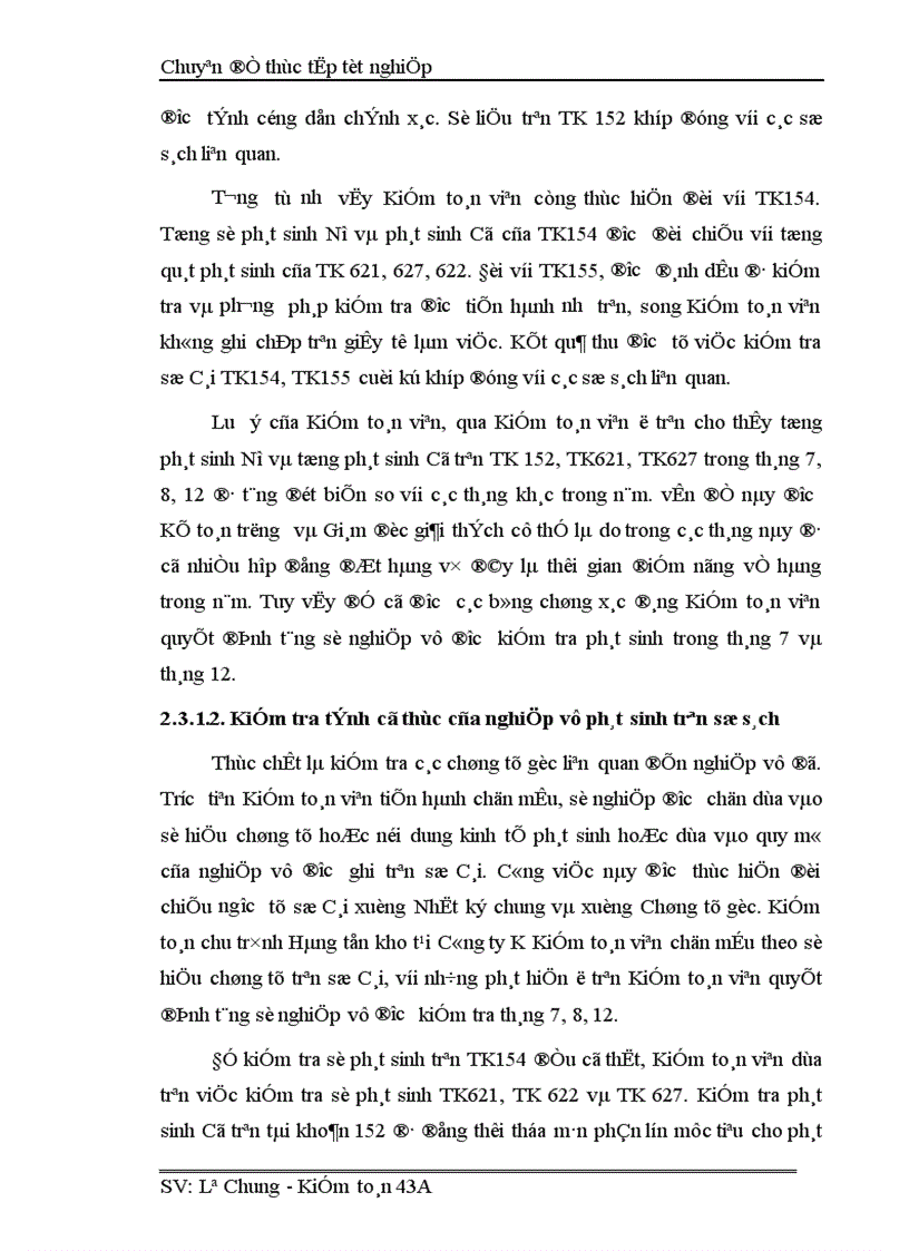 image for page Hoàn thiện Kiểm toán chu trình hàng tồn kho trong Kiểm toán báo cáo tài chính tại Công ty cổ phần Kiểm toán Tư vấn thuế 1