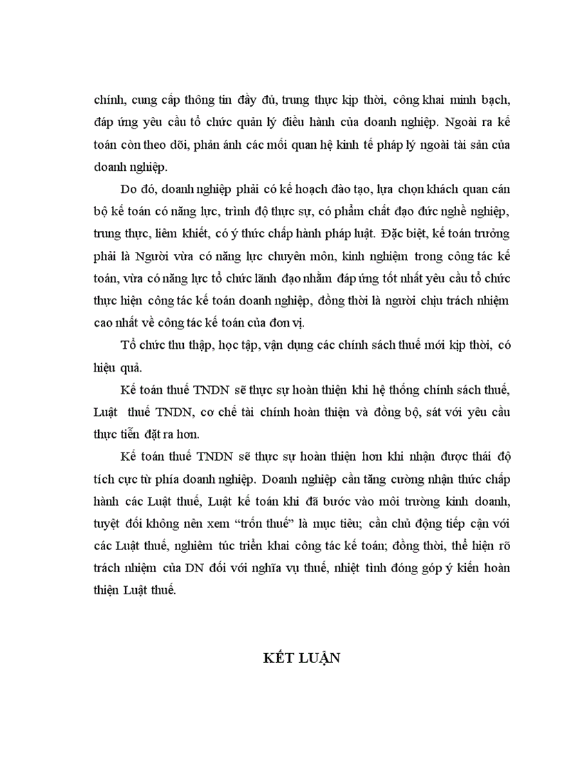 image for page Hoàn thiện kế toán thuế thu nhập doanh nghiệp trong các doanh nghiệp Việt Nam 1