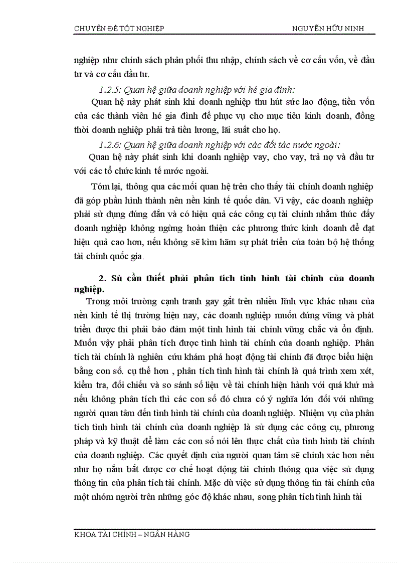 image for page Phân tích tình hình tài chính thông qua hệ thống báo cáo tài chính kế toán và các biện pháp nâng cao hiệu quả sử dụng vốn kinh doanh tại Công ty XNK Thiết bị điện ảnh truyền hình 1