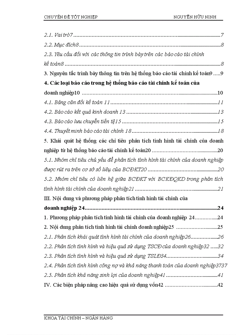 image for page Phân tích tình hình tài chính thông qua hệ thống báo cáo tài chính kế toán và các biện pháp nâng cao hiệu quả sử dụng vốn kinh doanh tại Công ty XNK Thiết bị điện ảnh truyền hình 1