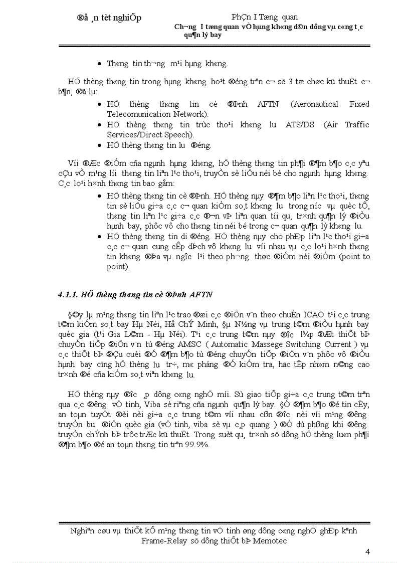 image for page Nghiên cứu và thiết kế mạng thông tin vệ tinh ứng dụng công nghệ ghép kênh Frame Relay sử dụng thiết bị Memotec