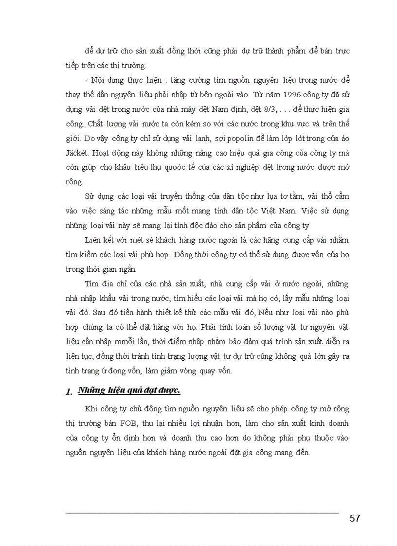 image for page Một số biện pháp nhằm mở rộng thị trường tiêu thụ sản phẩm của Công ty May Chiến Thắng 1