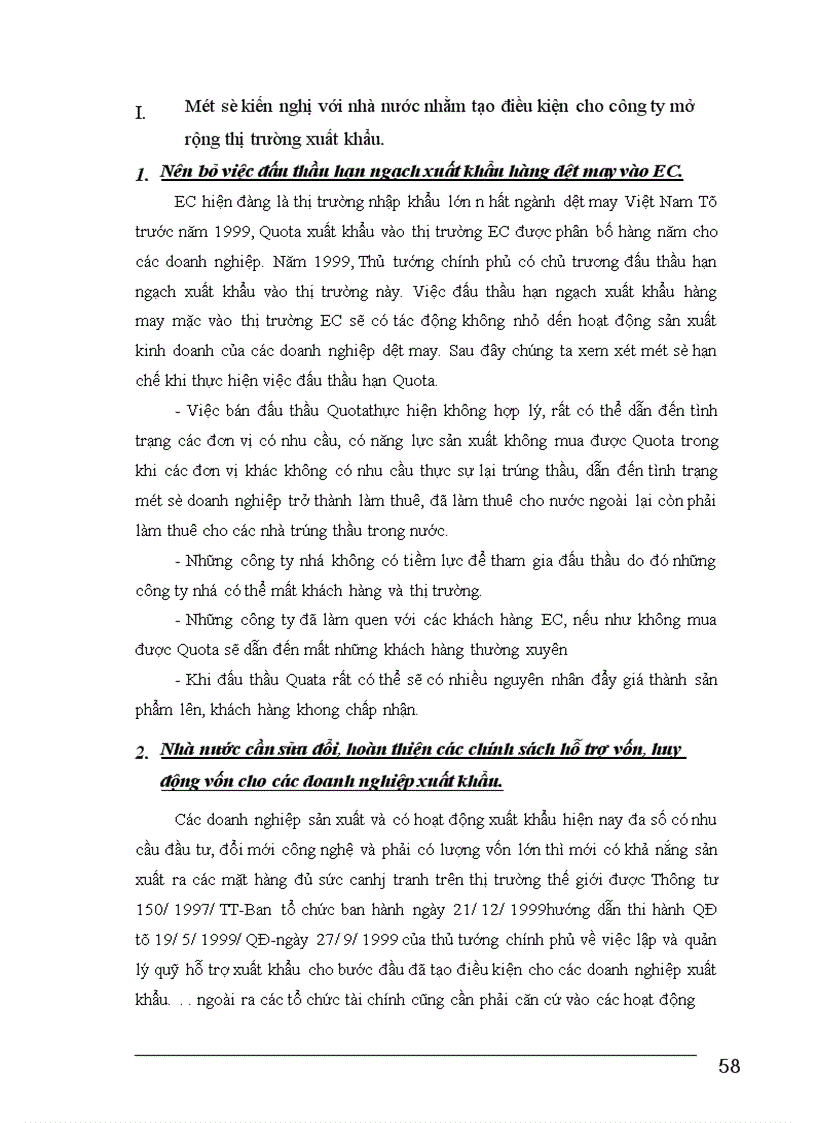 image for page Một số biện pháp nhằm mở rộng thị trường tiêu thụ sản phẩm của Công ty May Chiến Thắng 1