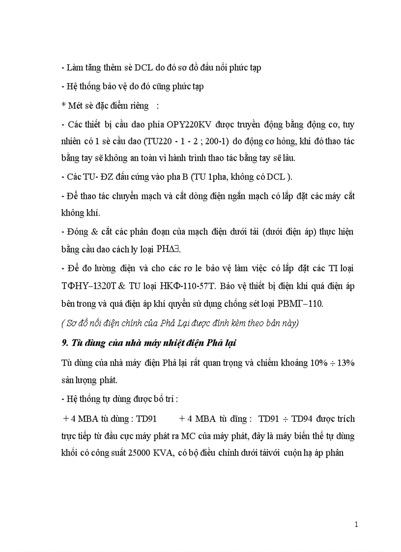 image for page Báo cáo Thực tập tốt nghiệp tại nhà máy nhiệt điện phả lại