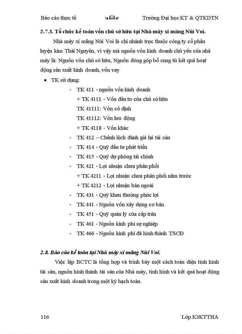 image for page Công tác kế toán của Nhà máy xi măng Núi Voi